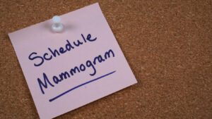 Reminder to Schedule Mammogram